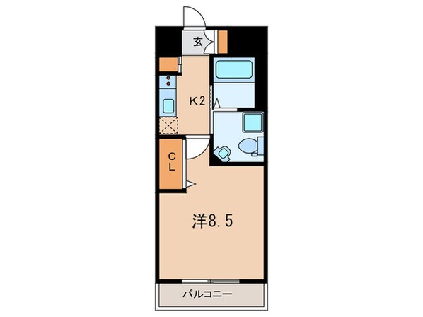 セレニテ西宮本町の物件間取画像